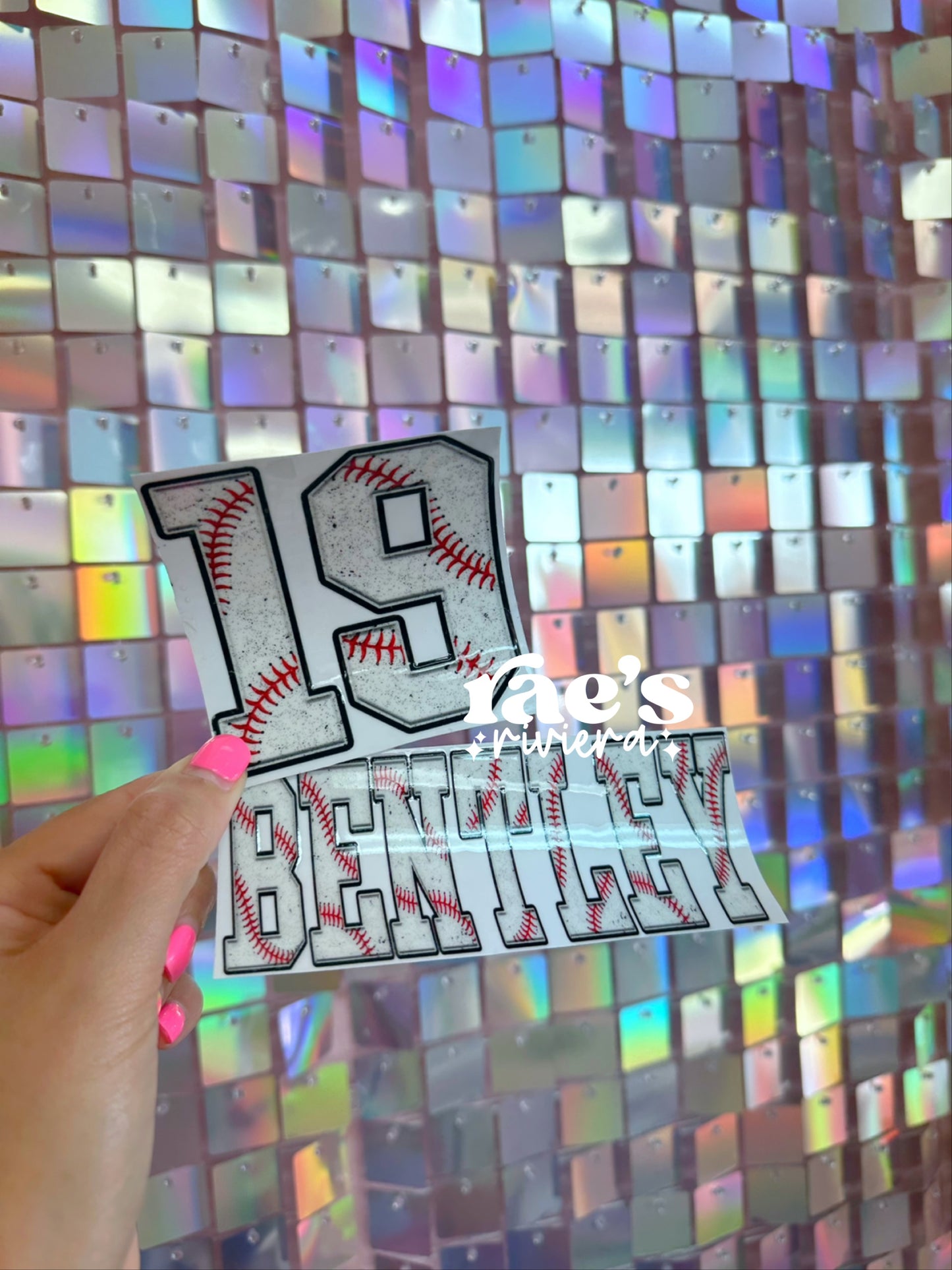 Baseball/Softball UV DTF