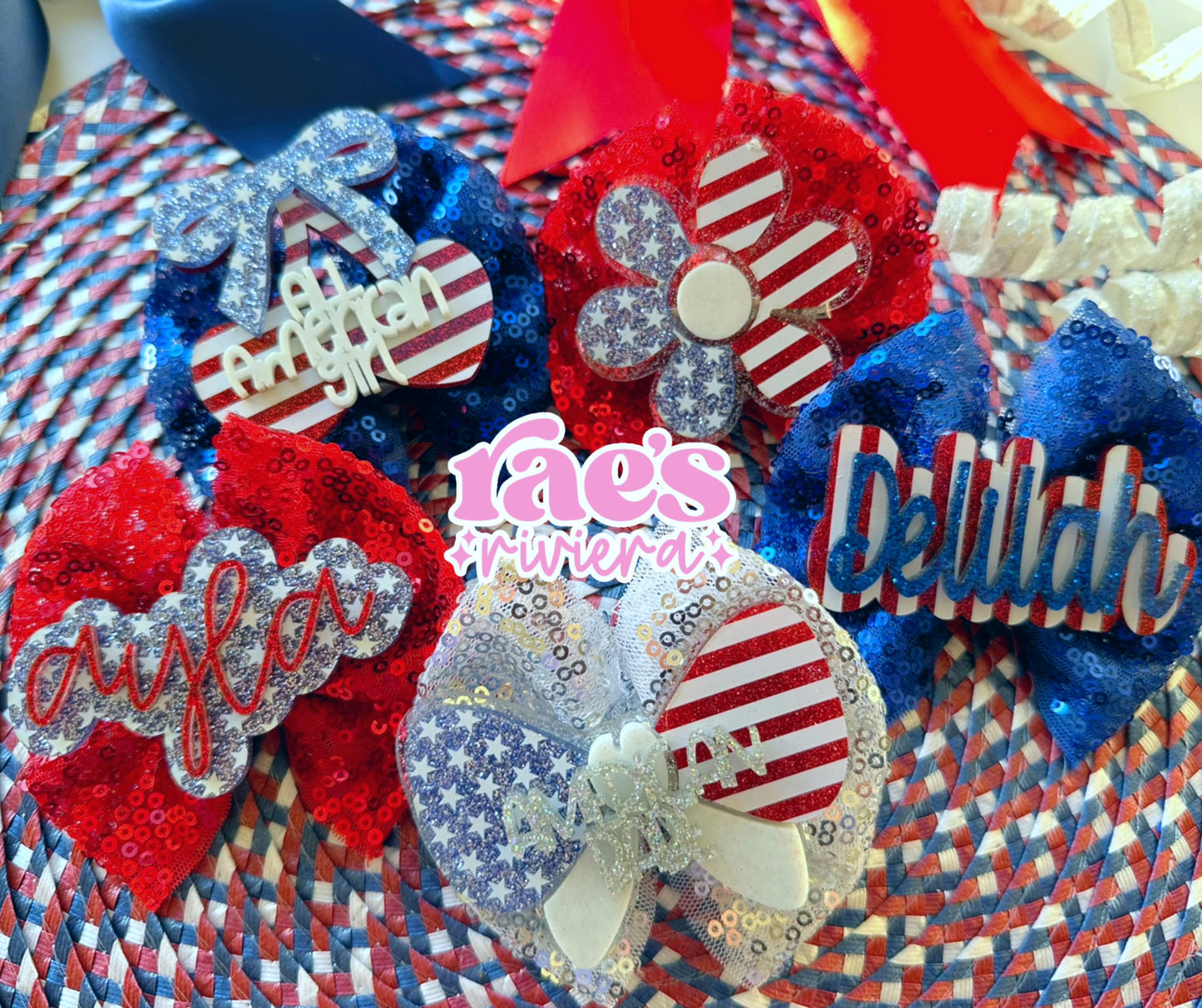 Stars + Stripes Hair Clip Collection