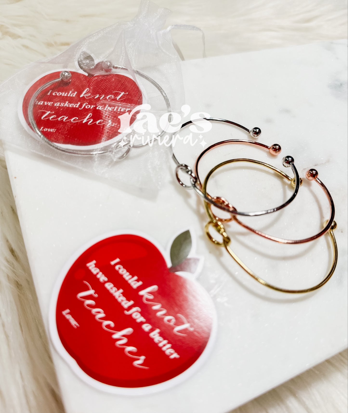 Teacher Appreciation Knot Bracelet