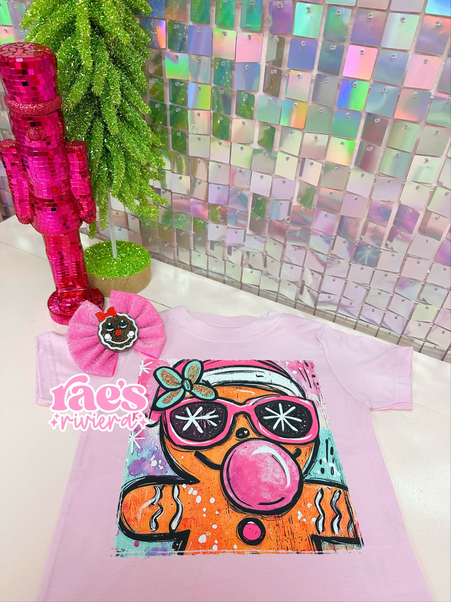 Day 2 Holiday Tee - Retro Gingerbread