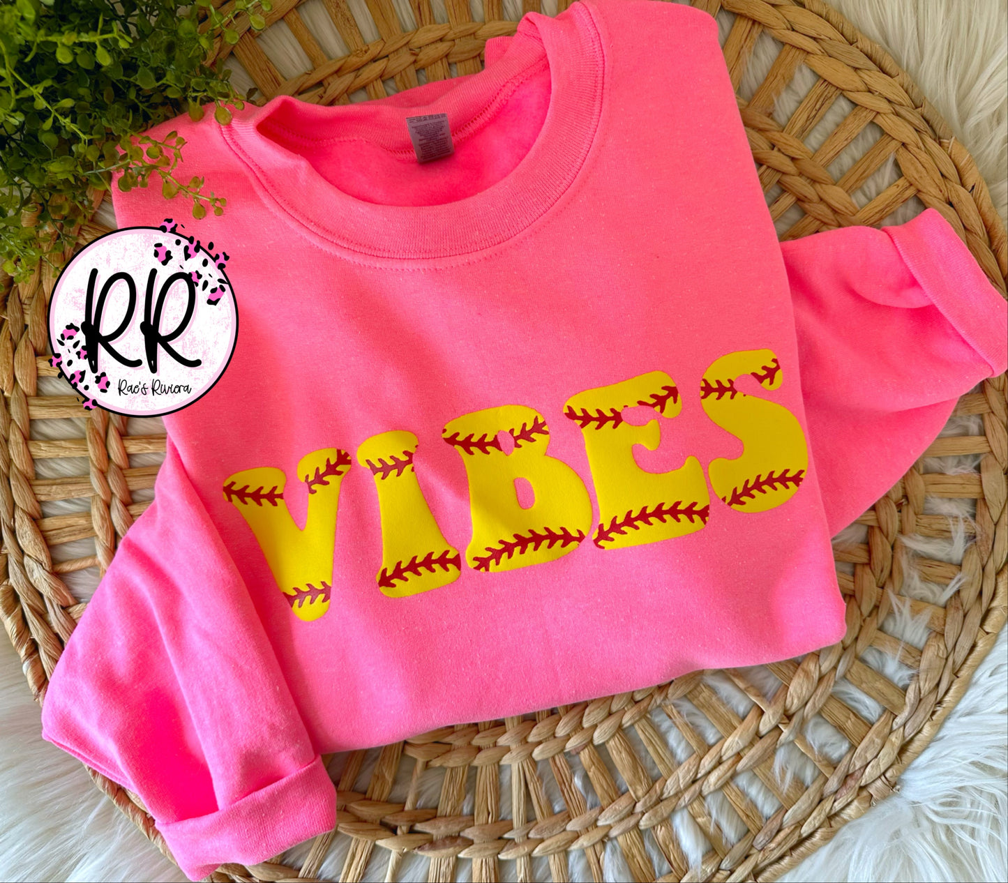 Softball Vibes Sweatshirt/LS