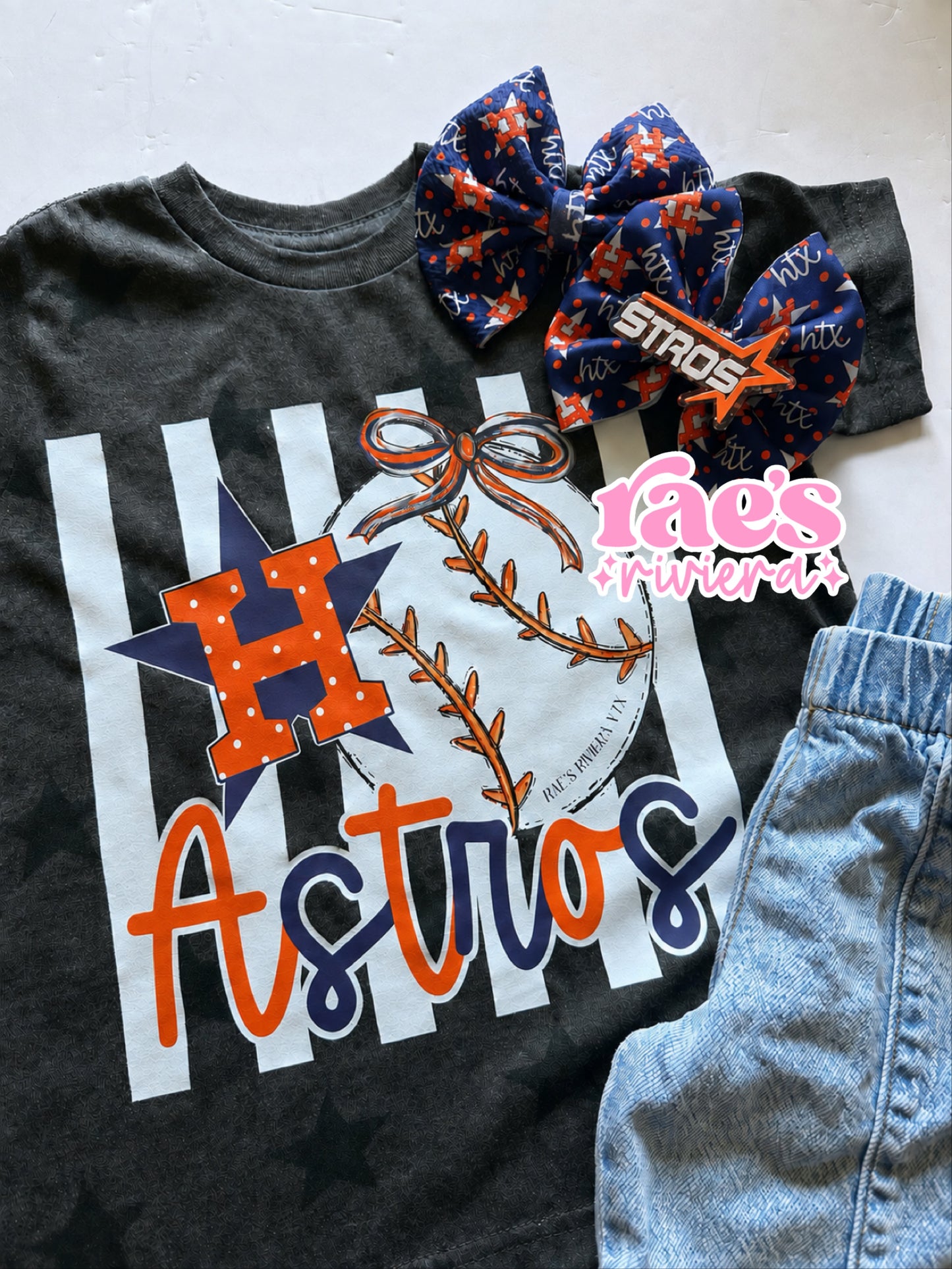 HTX Dotted Dugout Kids Tee