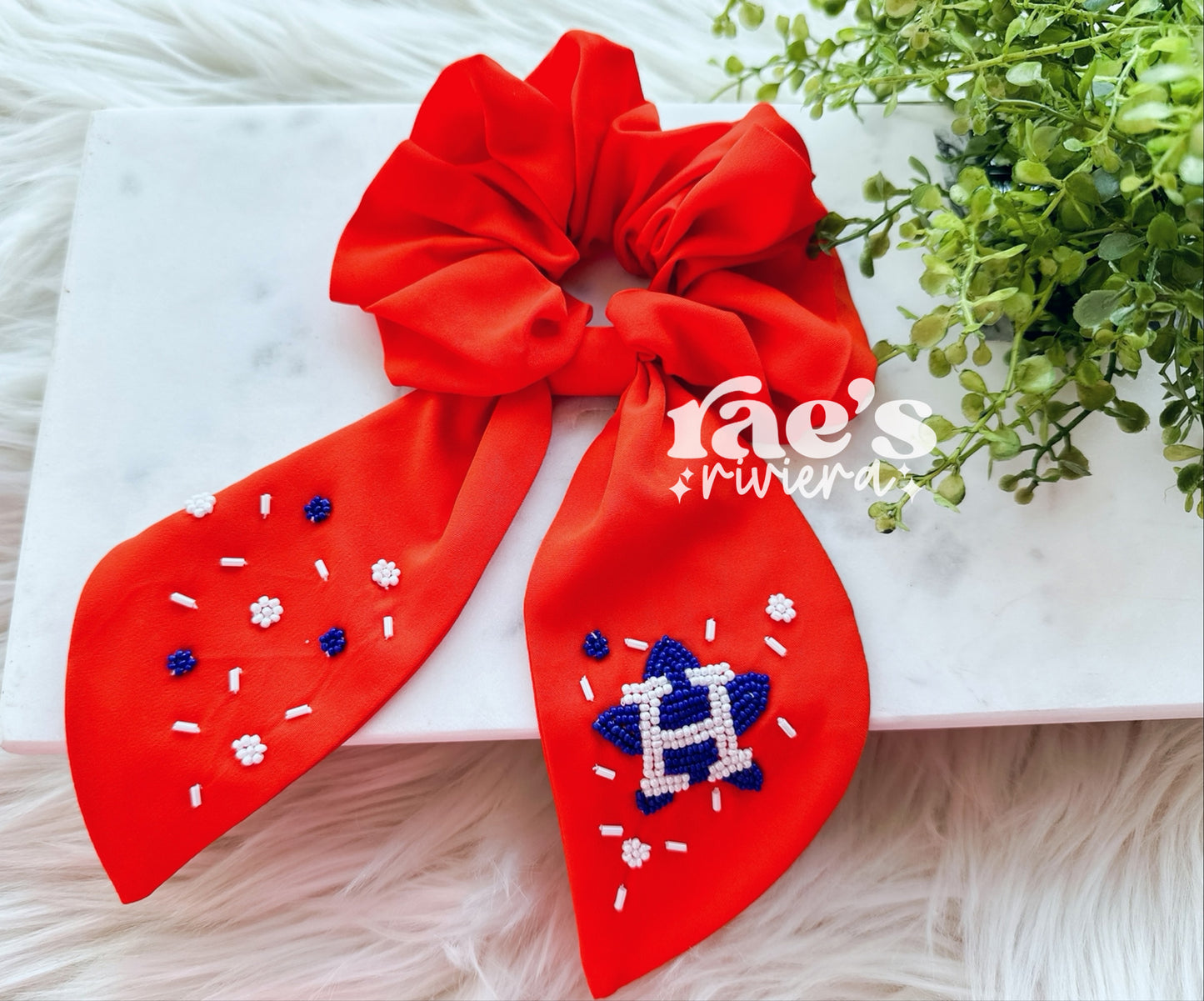 RR Astros Scrunchie