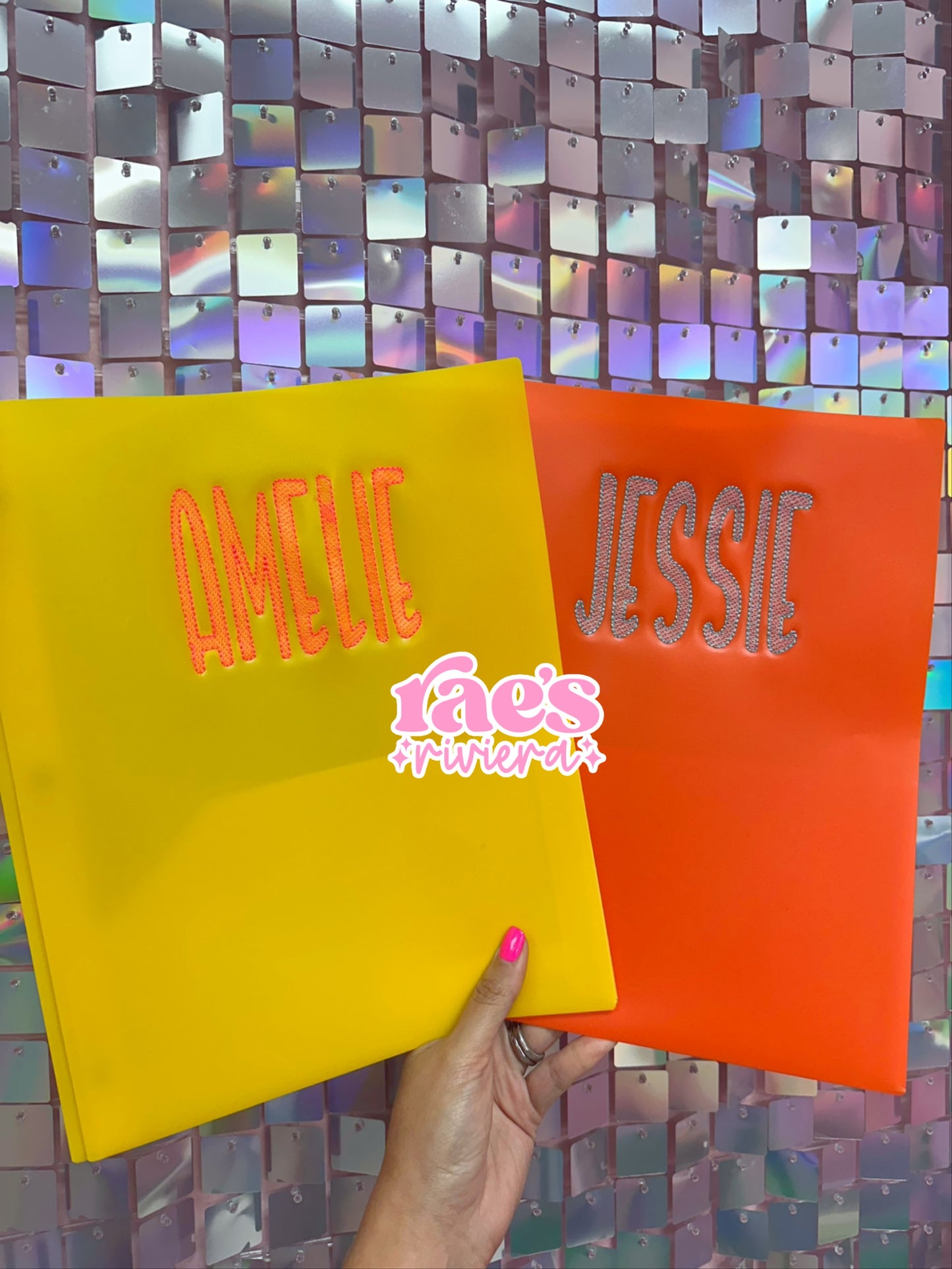 WS Embroidered Folders Primary