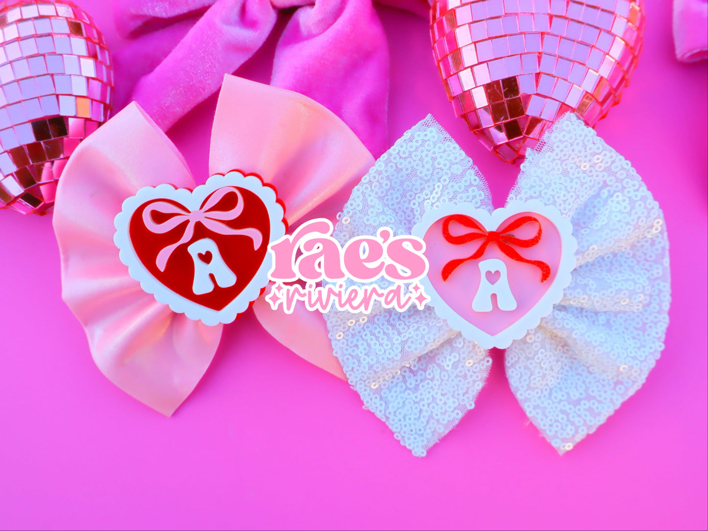 Sweetheart Society Scalloped Heart Hair Clip WS