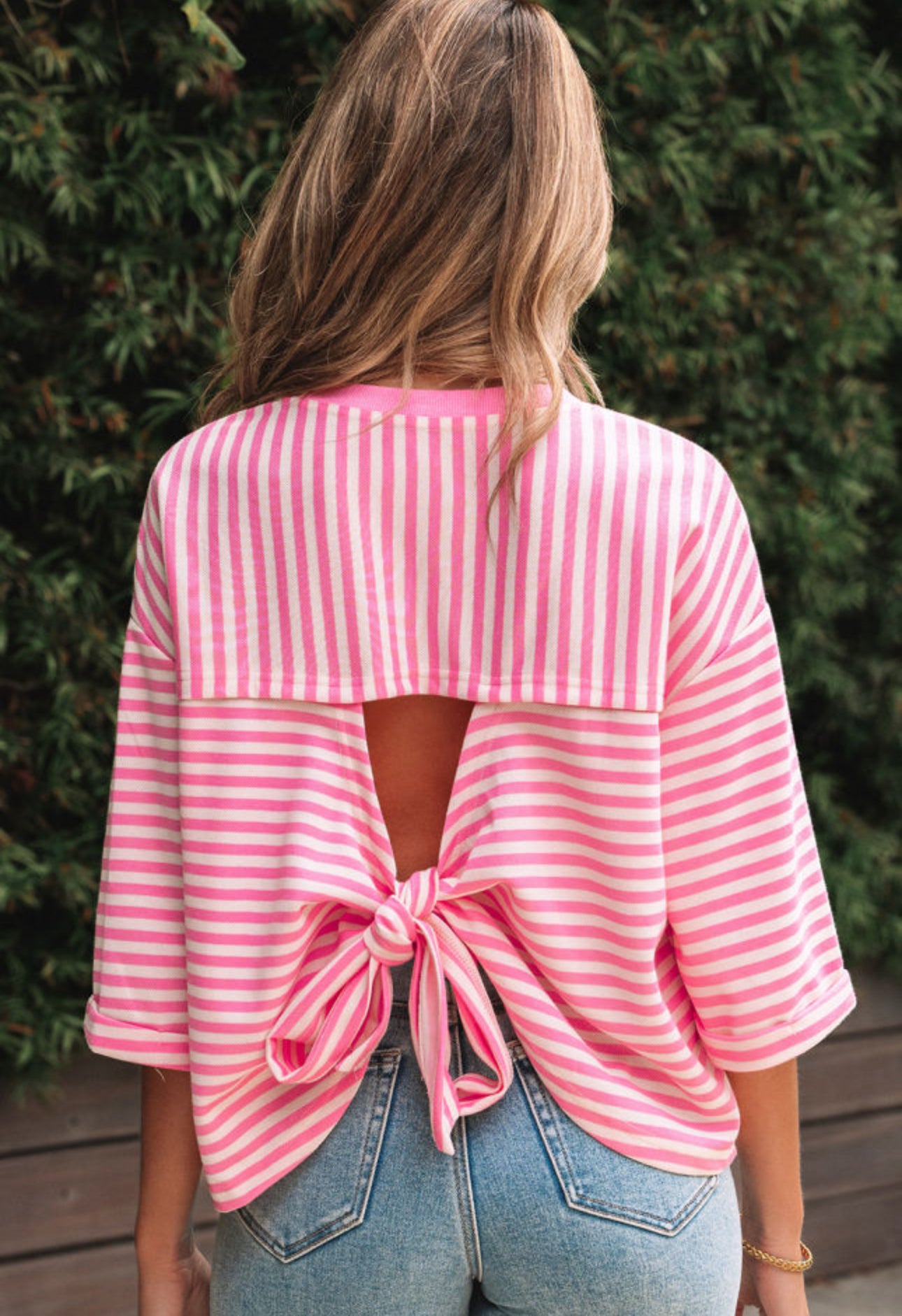 Elle Tie Back Blouse