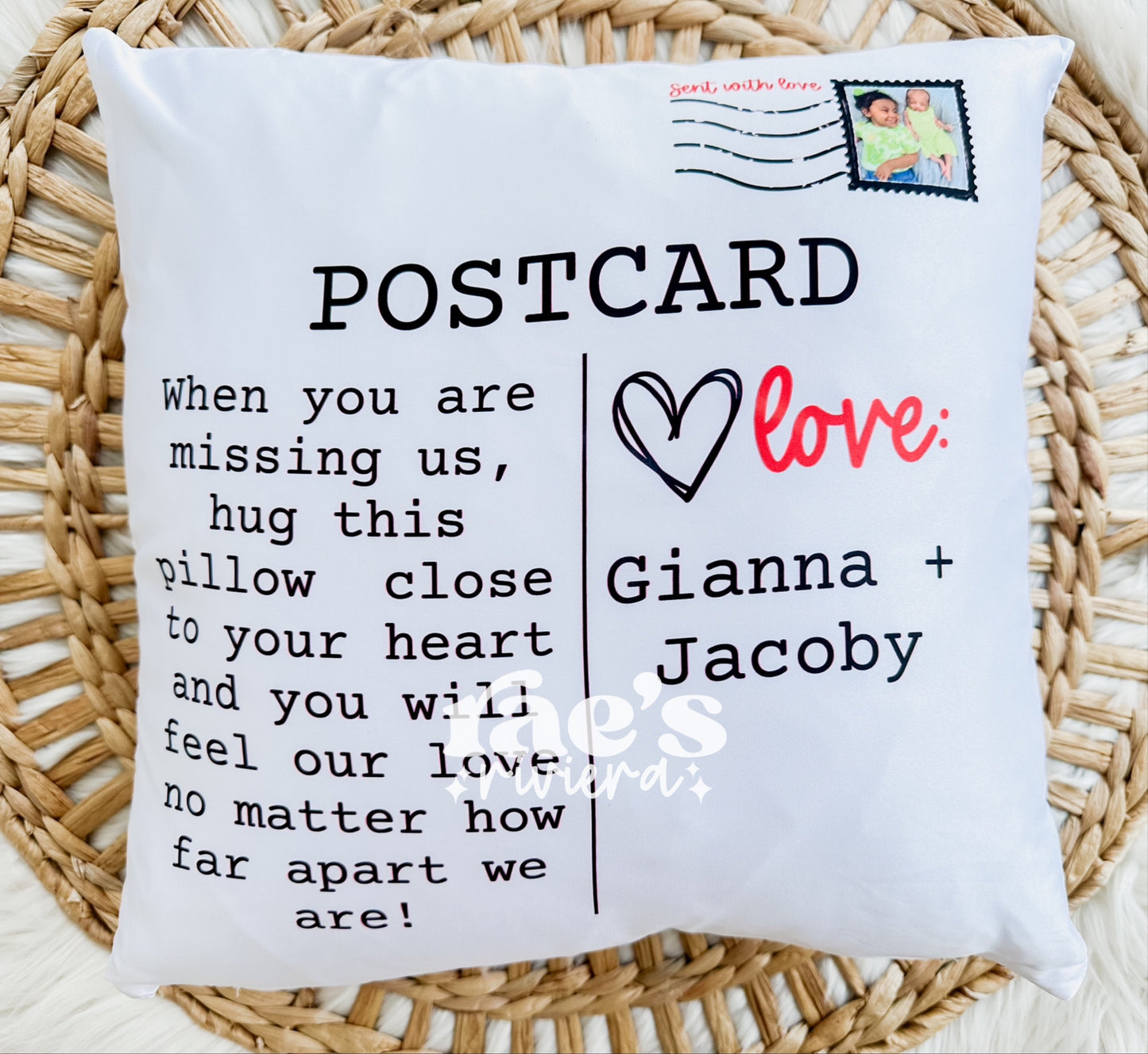 Custom Throw Pillow
