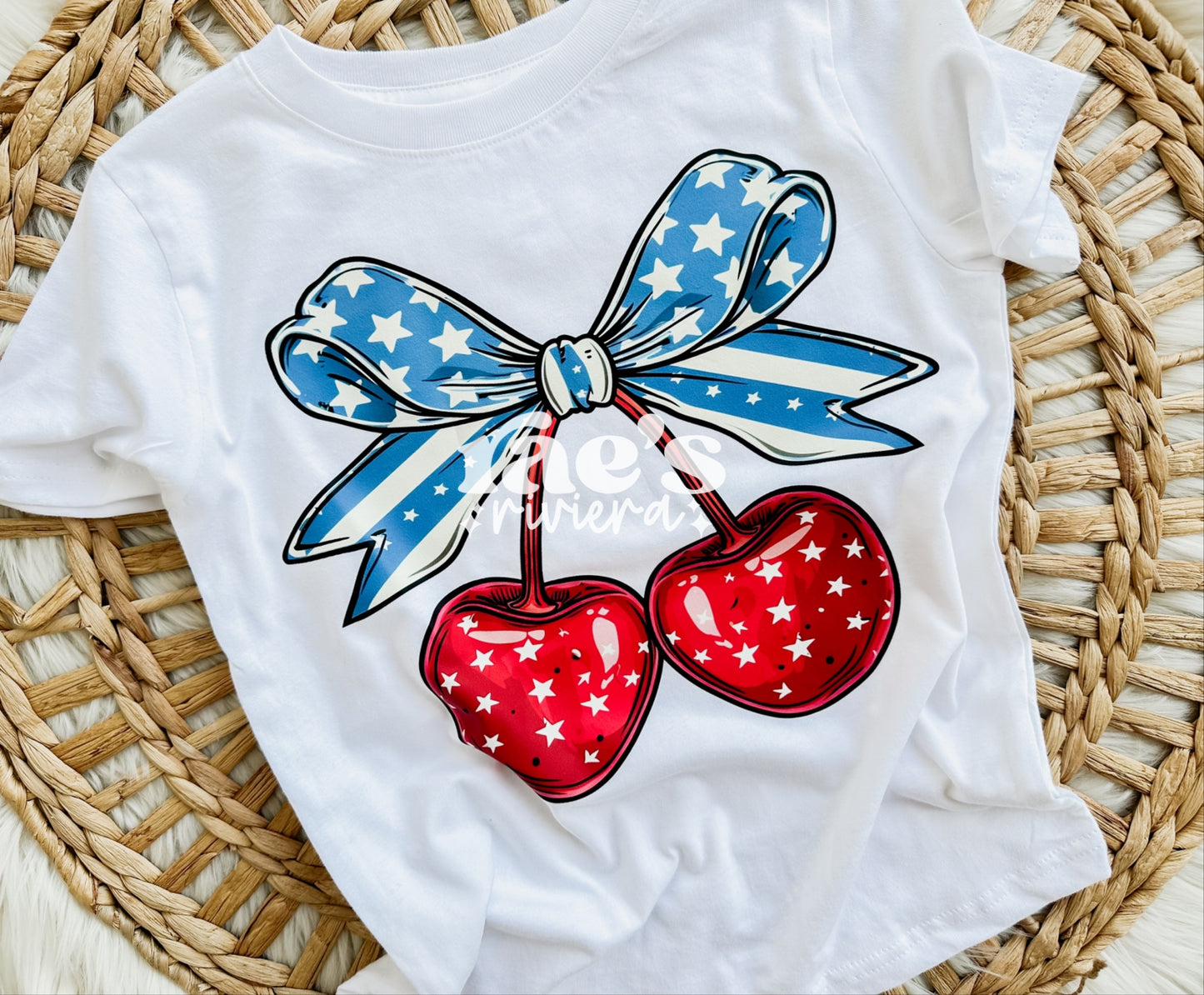 Patriotic Cherry Tee