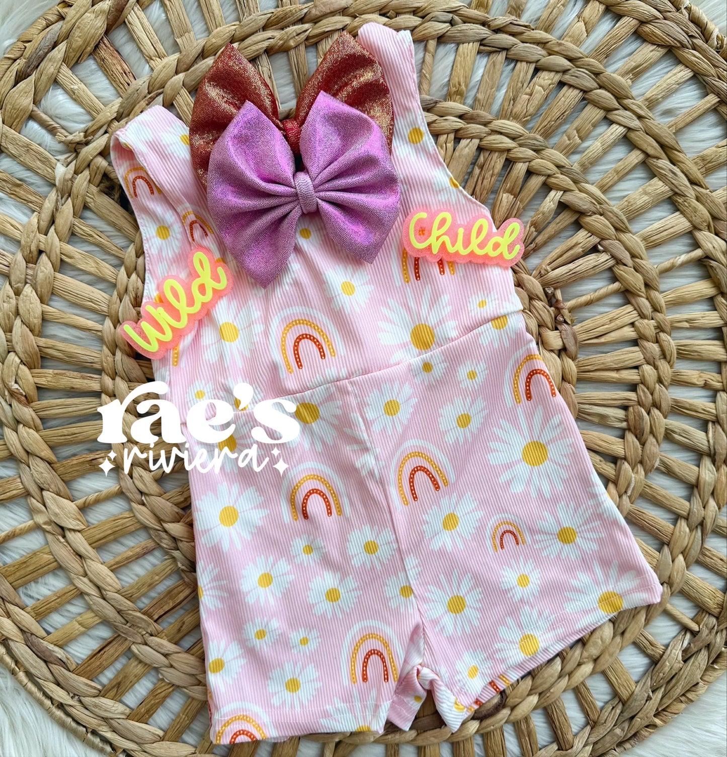 Summer Flower Romper *PRE-ORDER*