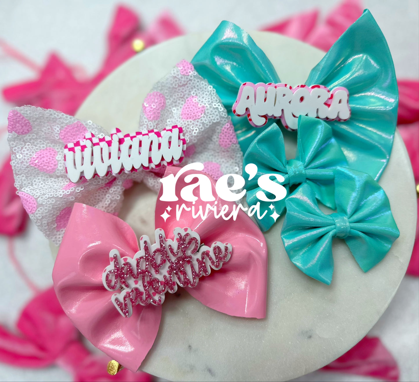 The Sweetheart Acrylic Hair Clip Collection 2.0