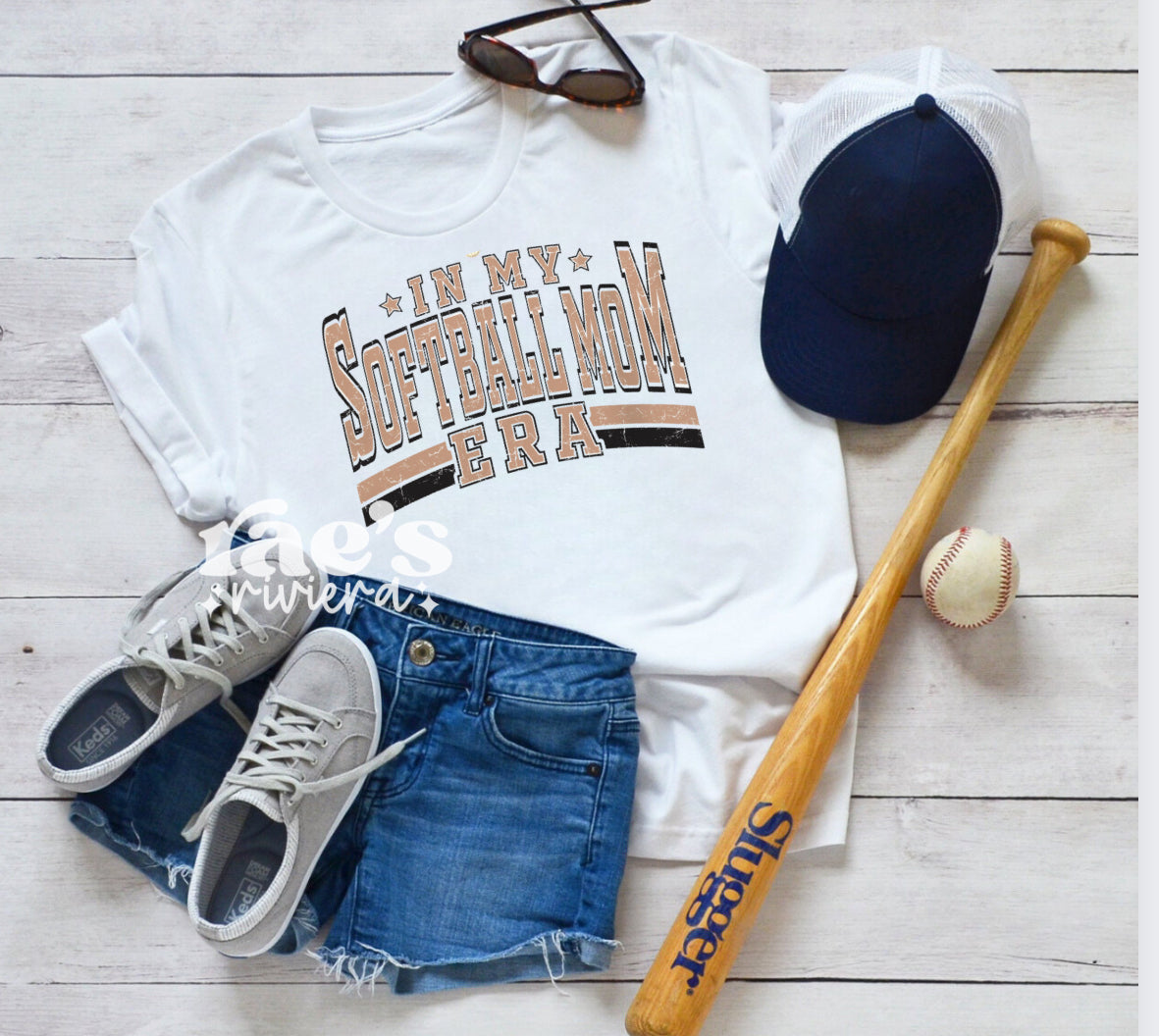 Baseball/Softball Mom Era Tee