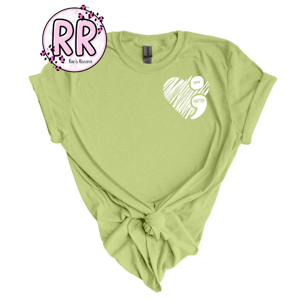 You Matter Pocket Tee