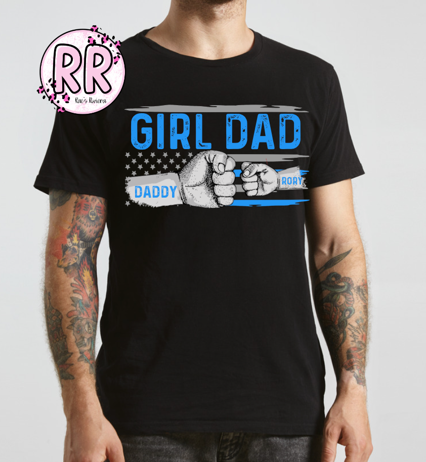 Dad + Me Personalized Front Tees