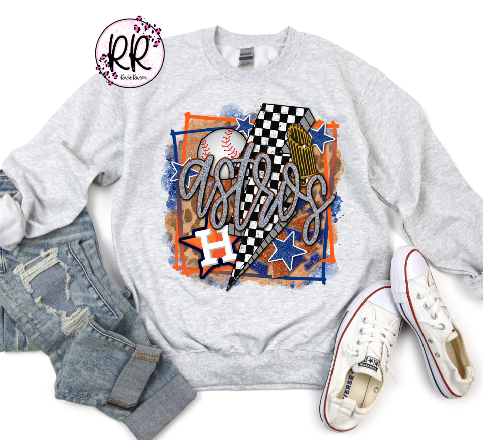 Astros Trophy Retro Sweatshirt