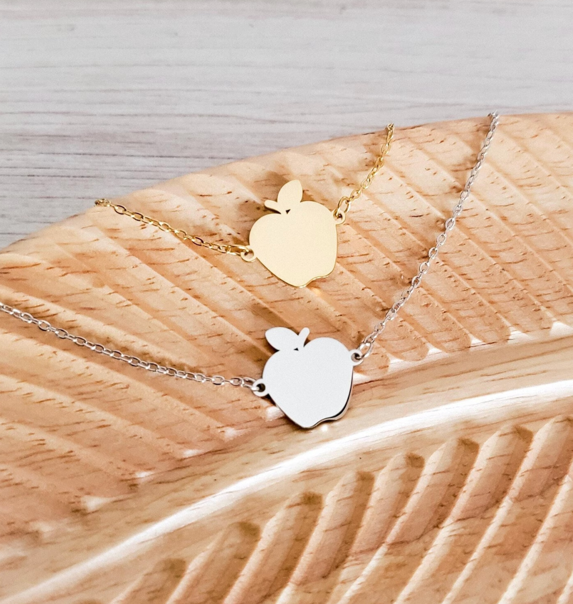 Teacher Apple Engraveable Jewelry