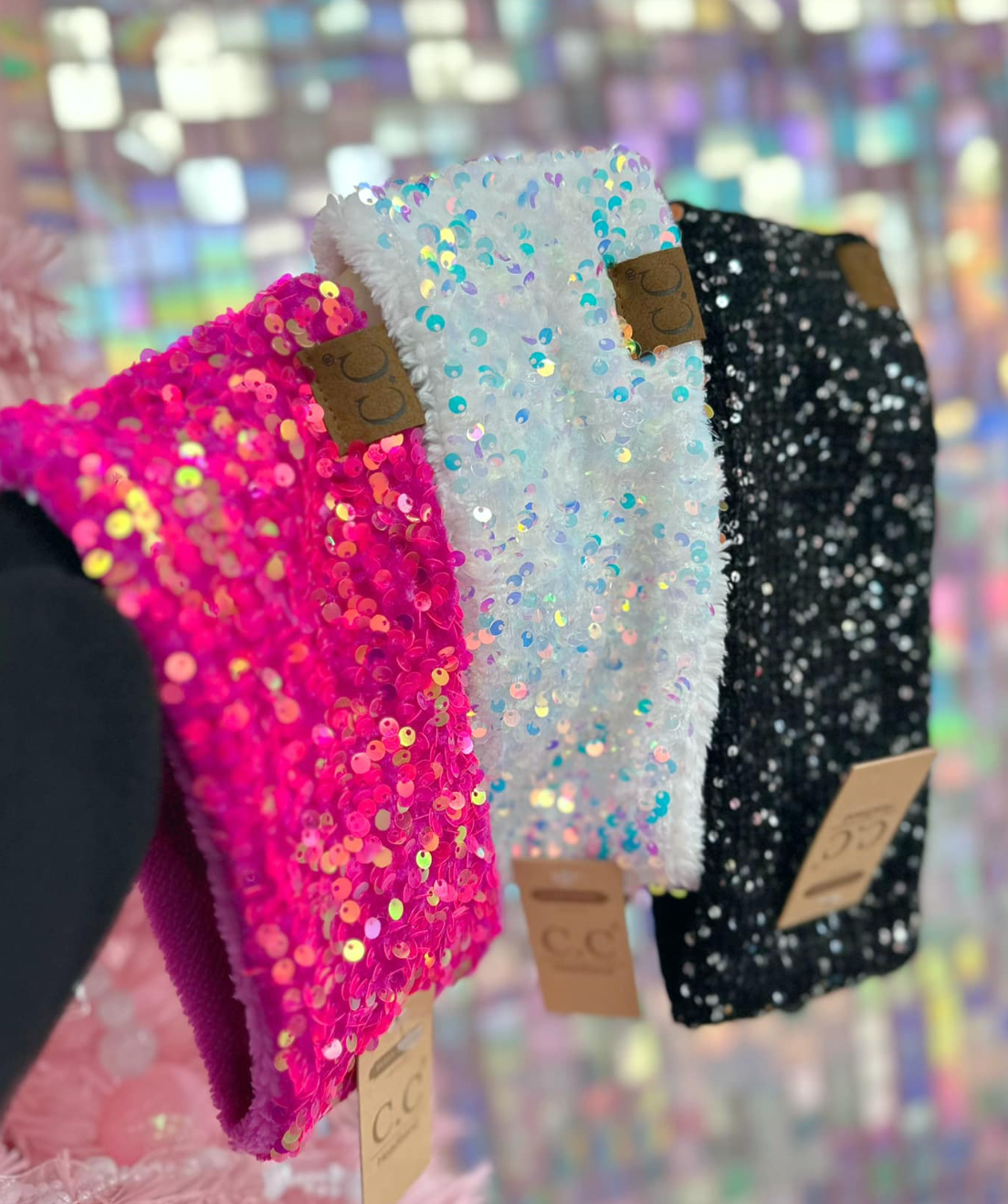 Sequin CC Headwrap