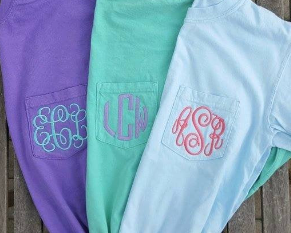 Adult Embroidered Pocket Mono Deal