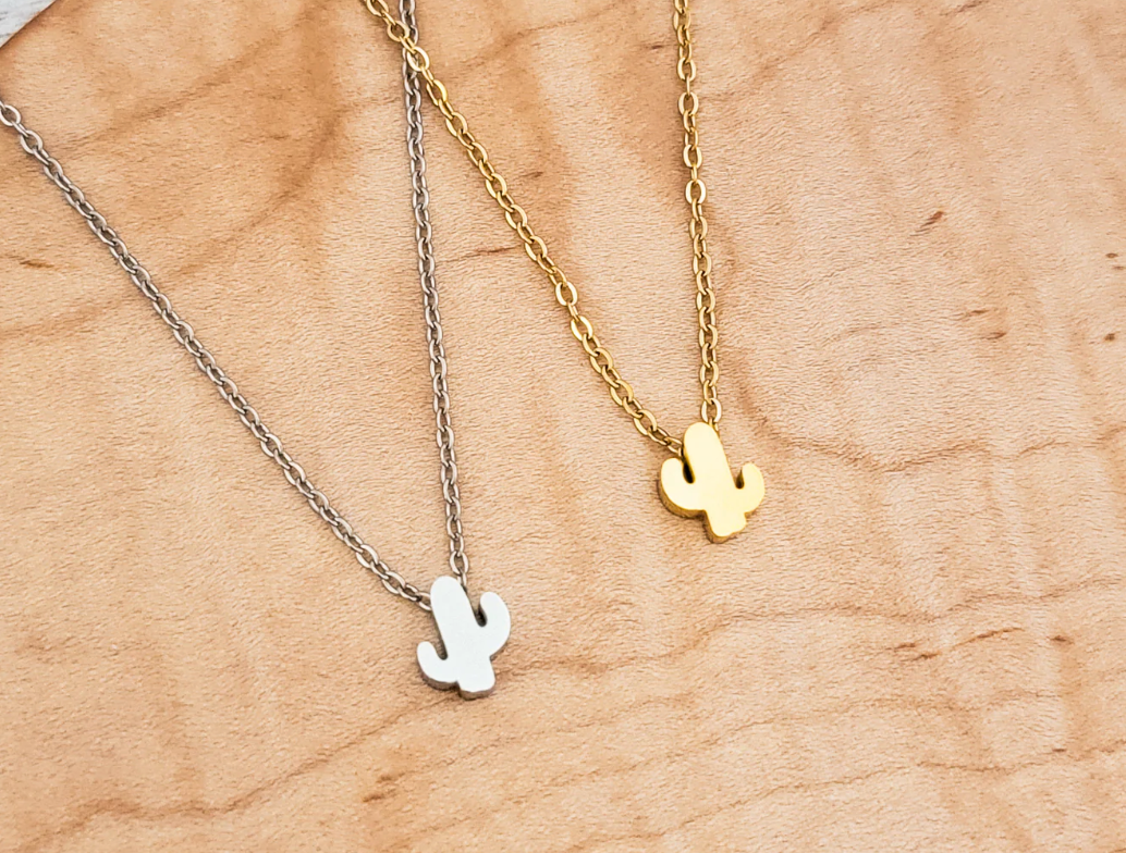 Mini Cactus Necklace