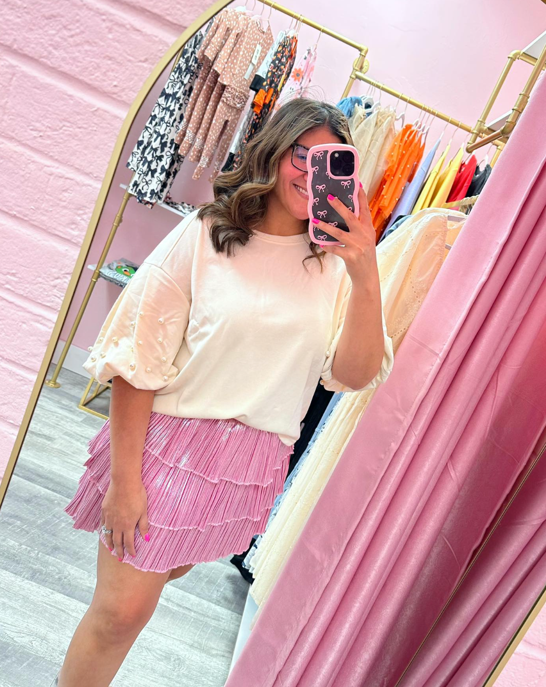 Shimmer Into The Night Skirt
