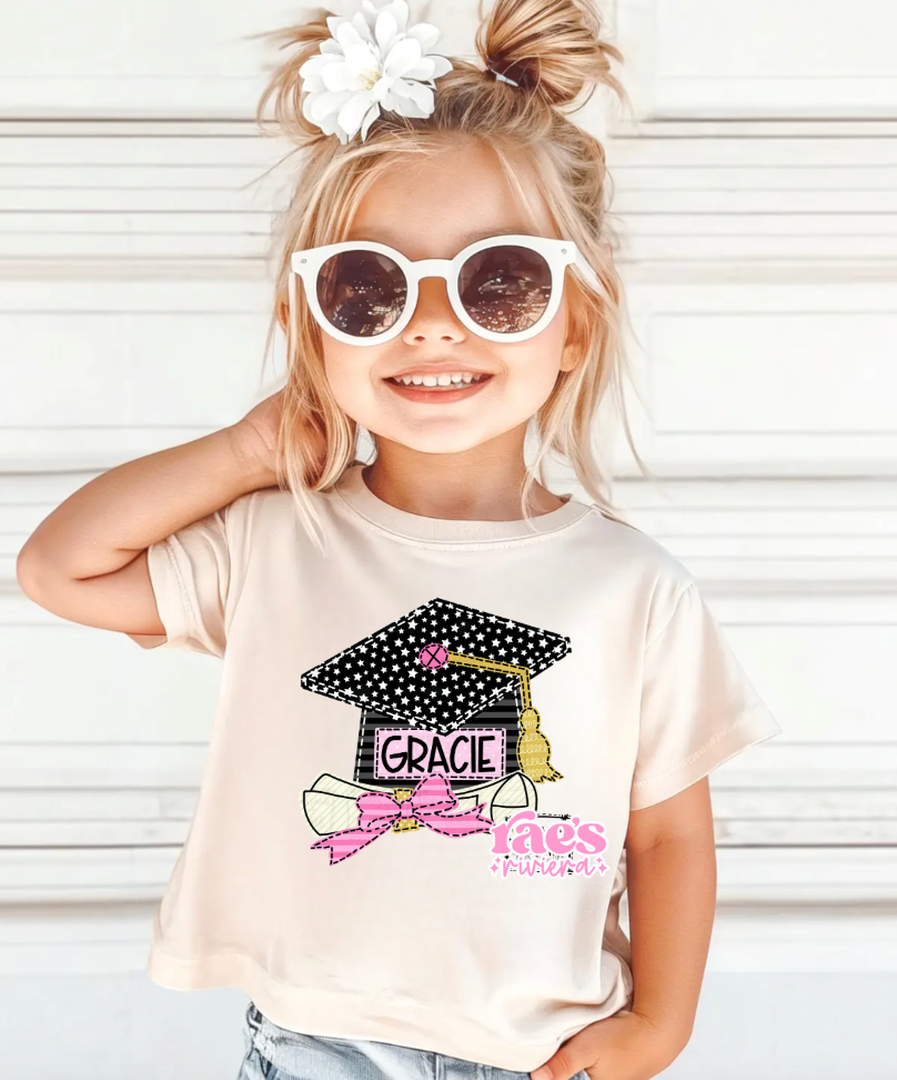 Girls Kids Grad Tees