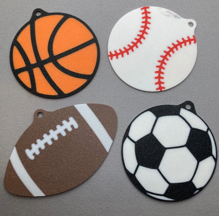 Sports Bag Personalized Chunky Letter + Hype Chain WS