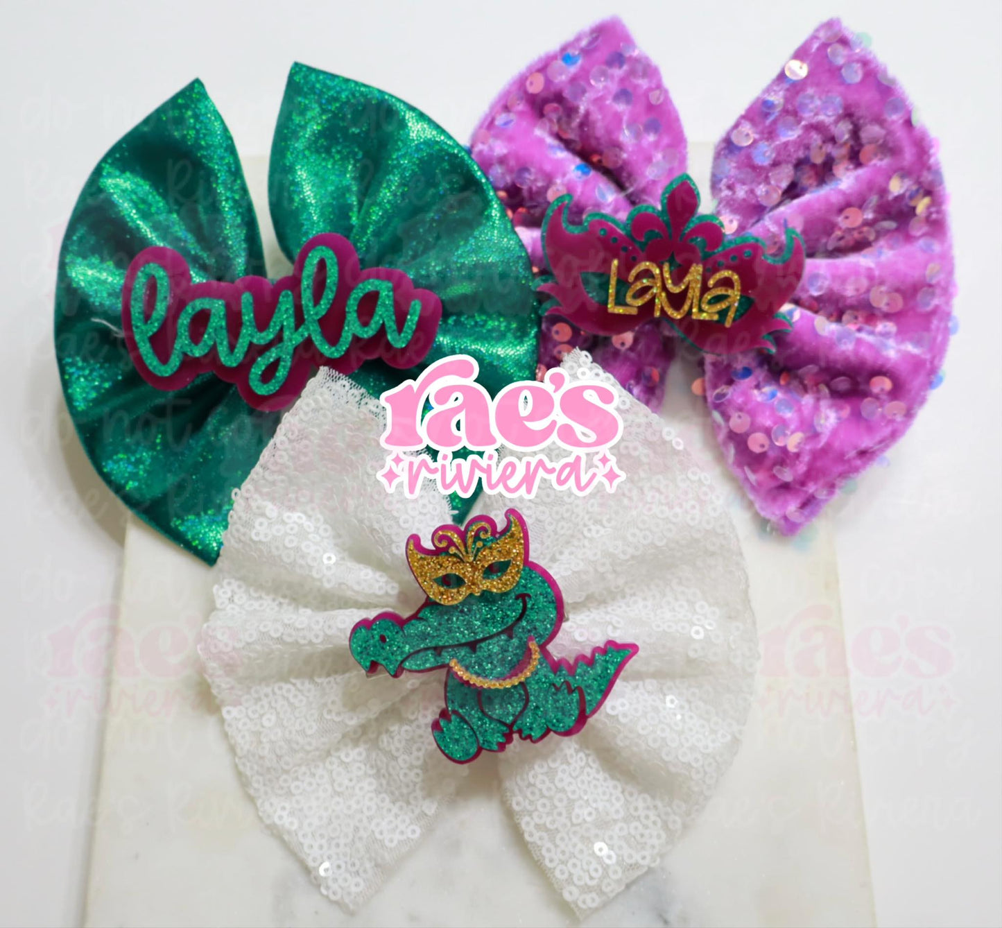 Mini Mardi Moments Hair Clip Collection
