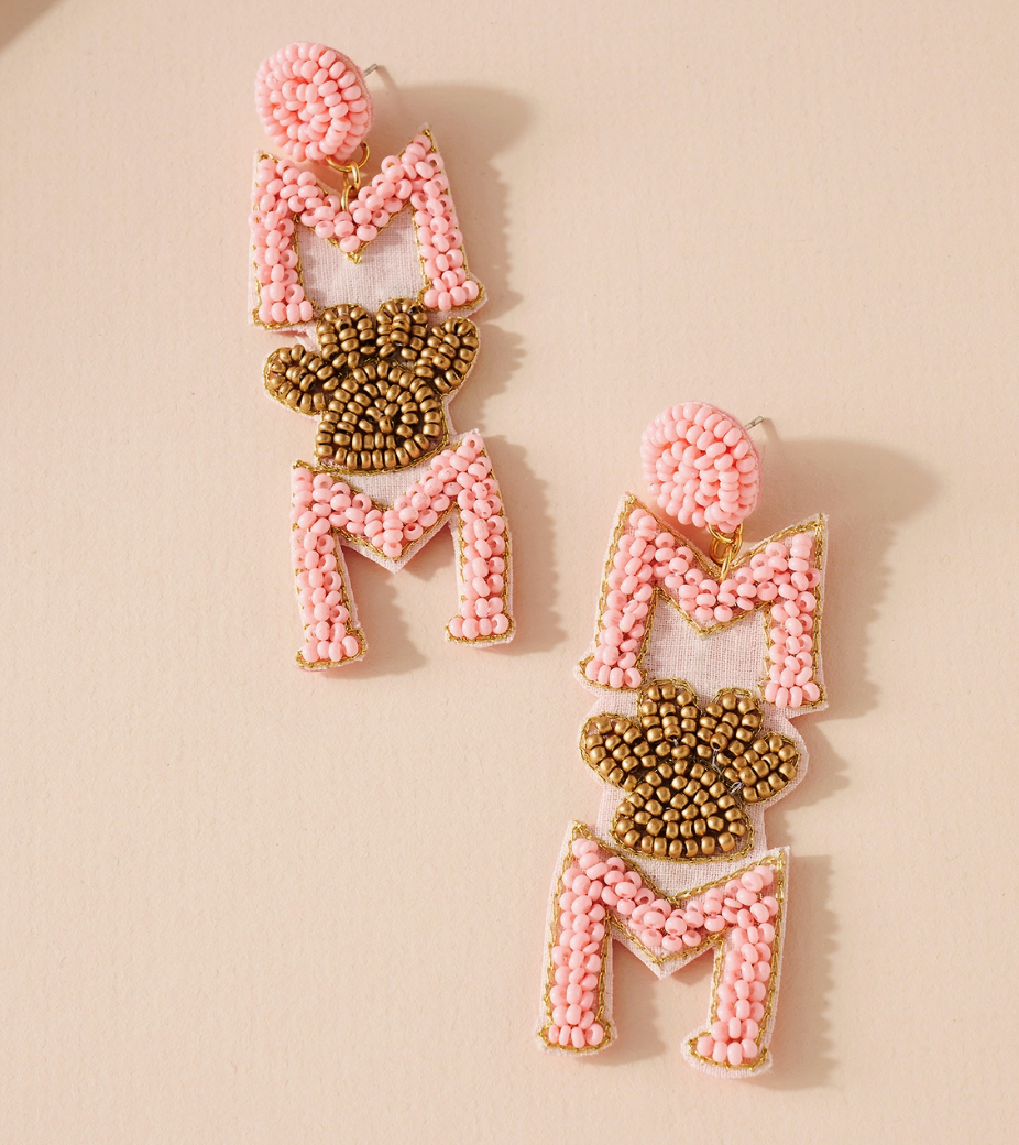 MOM Seed Beaded Earring