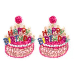 Happy Birthday Earrings