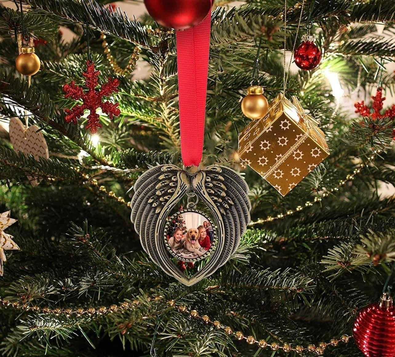 Tree/Car Angel Wing Memorial Ornament