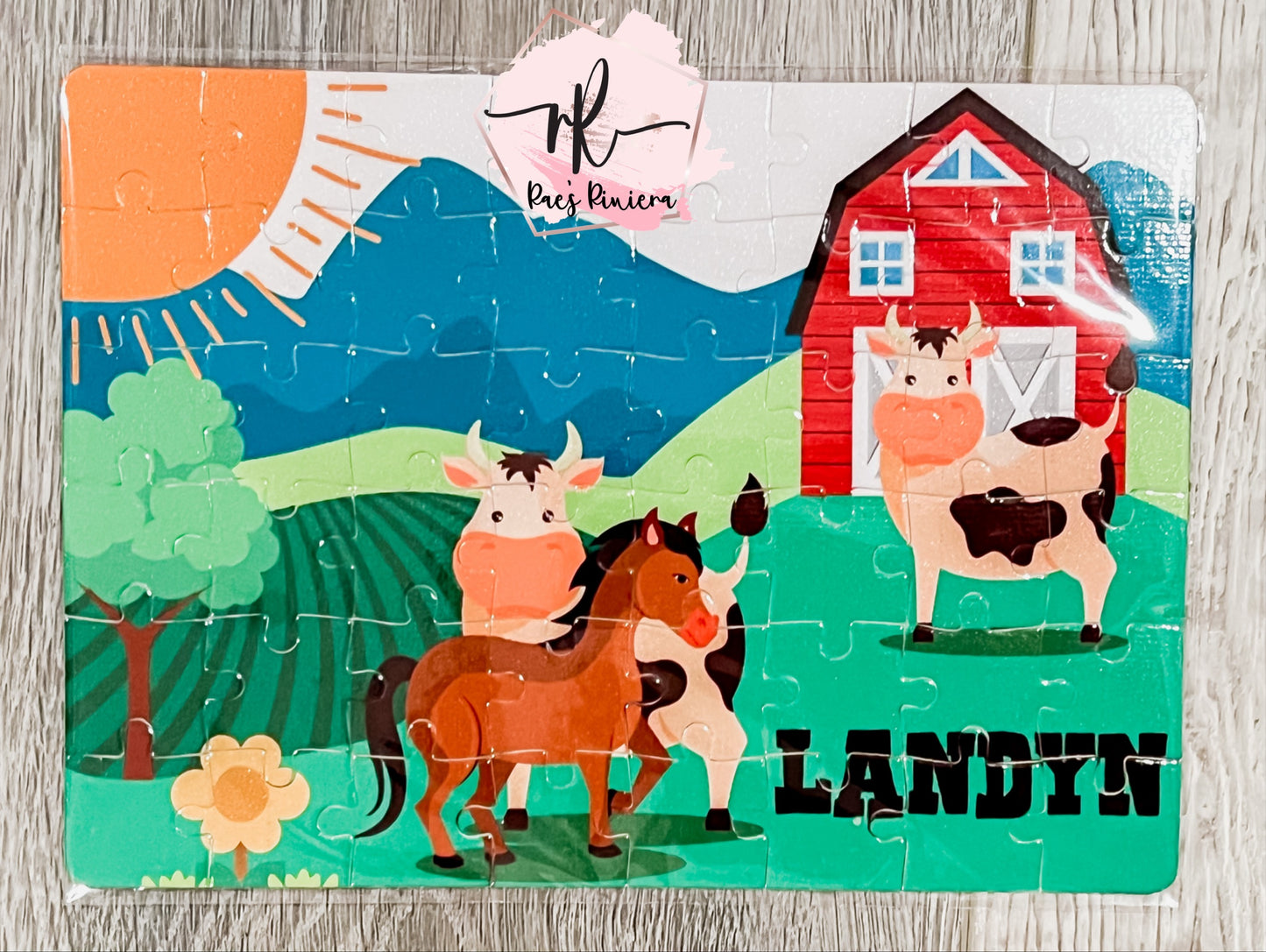 Mystery Spring/Easter Personalized Puzzle WS