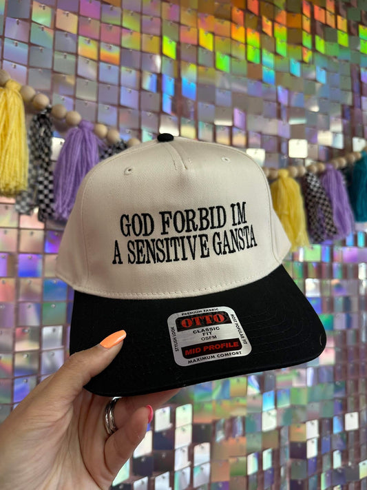 God Forbid Embroidered Hat