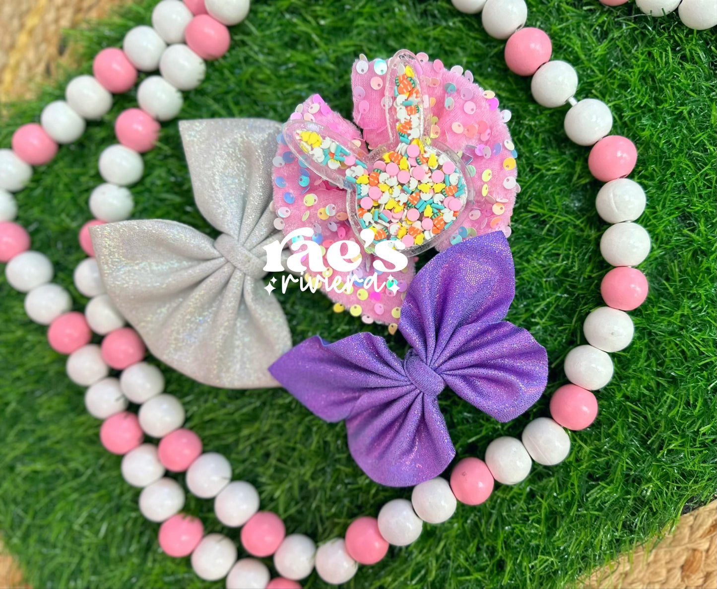 Bunny Shaker Hair Clip