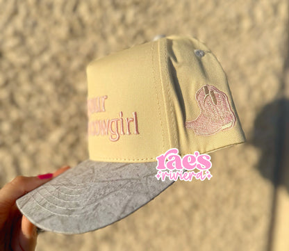 Not Your Average Cowgirl Embroidered Cap WS