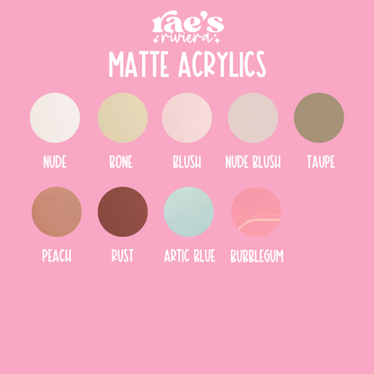 Acrylic Hair Name Clips