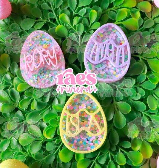 The Egg Shaker Hair Clip Collection