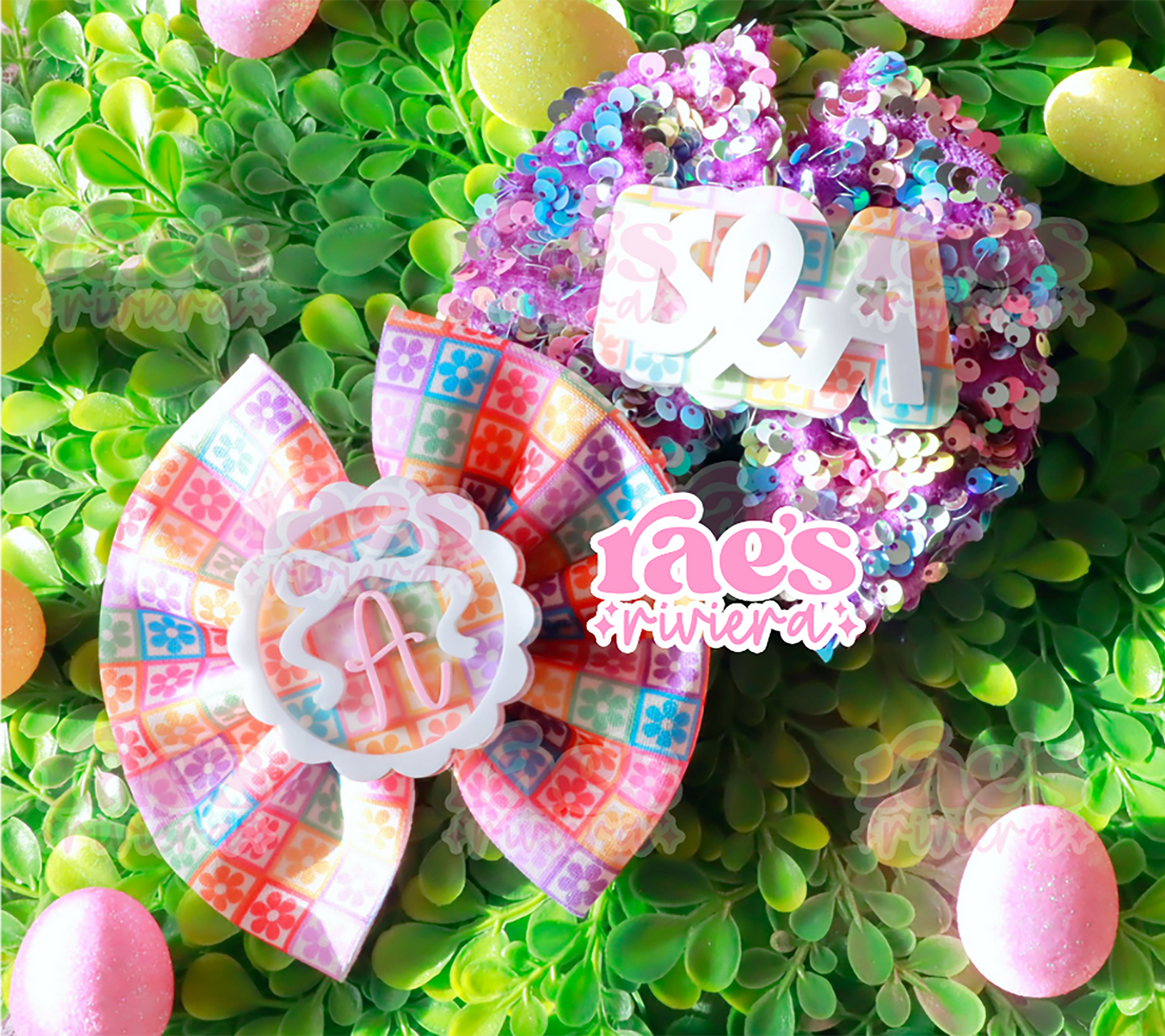 The Spring Name Hair Clips
