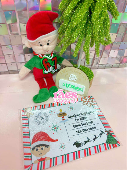 Elf Message Sign