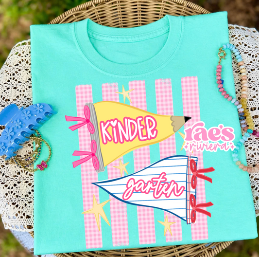 B2S Personalized Girly Flags Kids