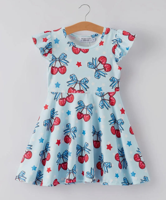 Patriotic Cherry Dress