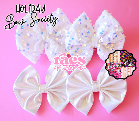Holiday Bow Society