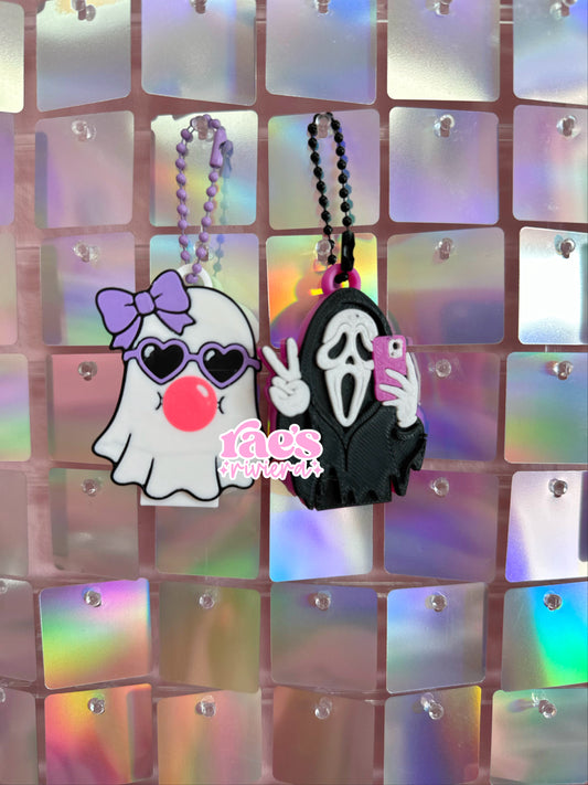 Ghouly Can Openers/ Nail Saver Keychains
