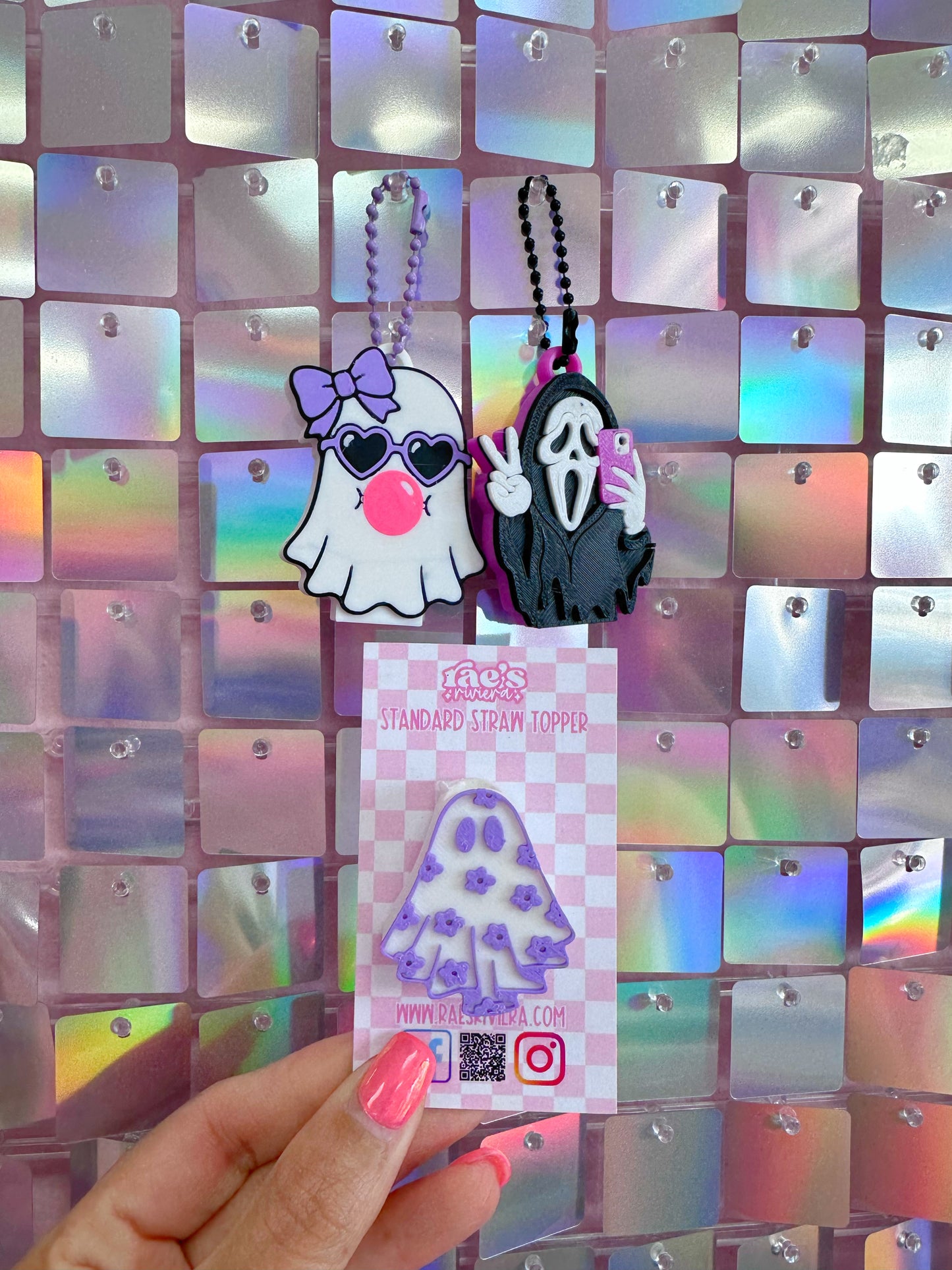 Ghouly Straw Toppers