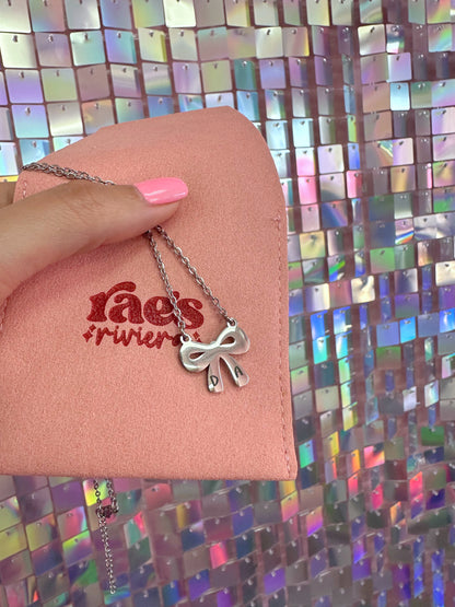 Bow Necklace