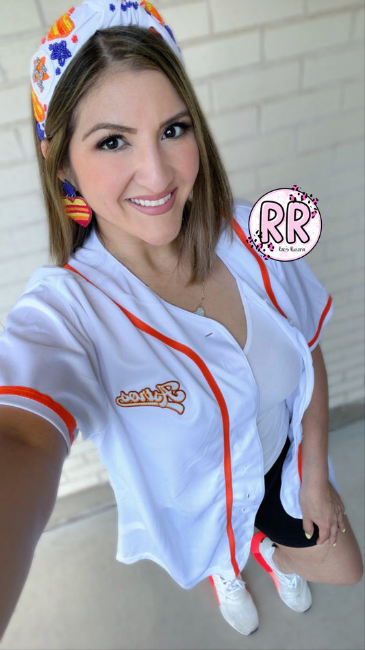 RR Astros Embroidered Patch Jersey