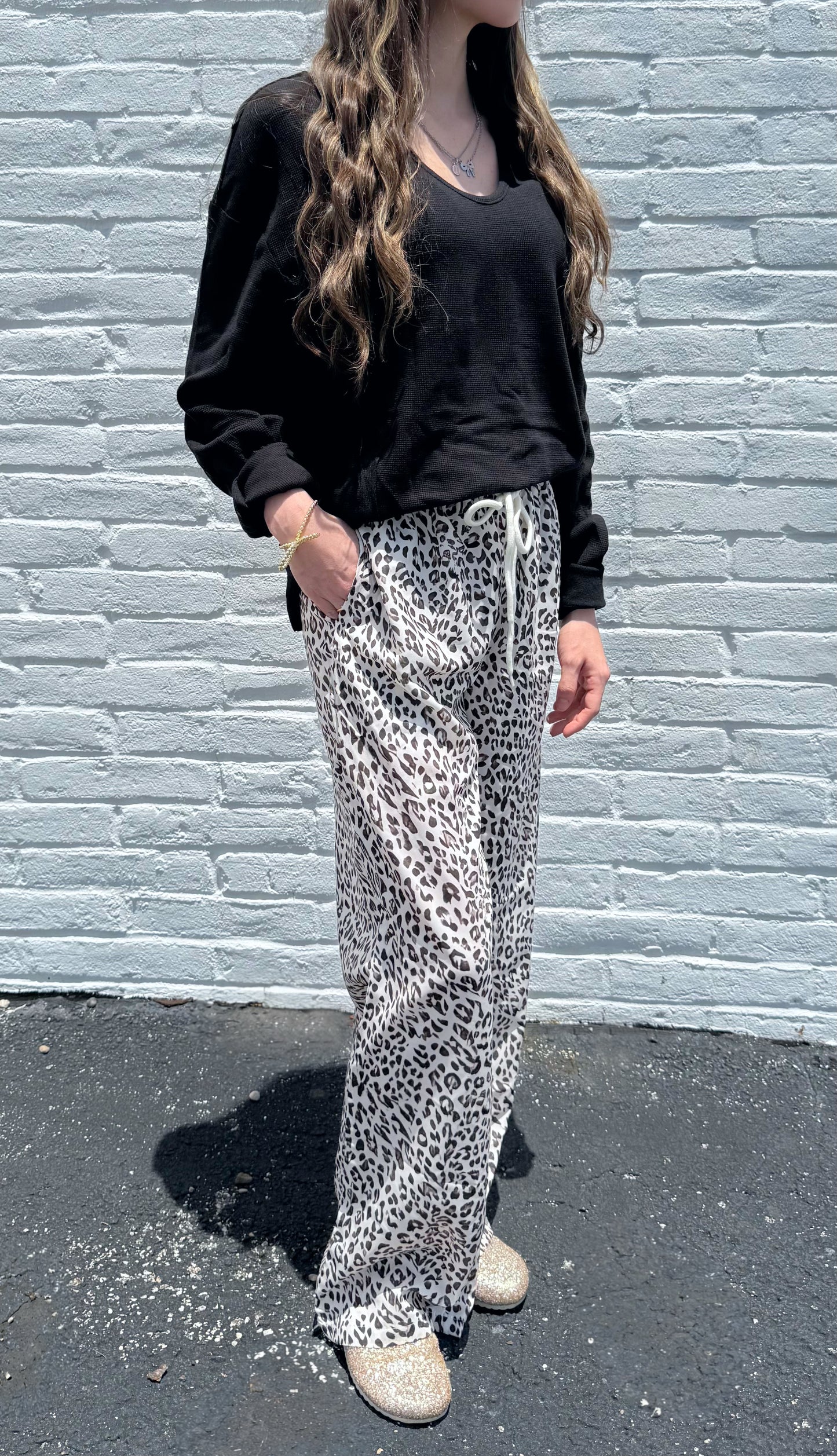Luxe Leopard Pants