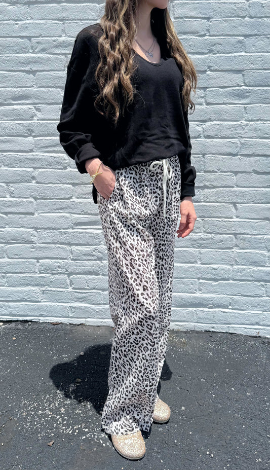Luxe Leopard Pants