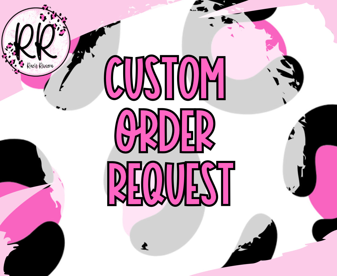 Custom Order Request Deposit