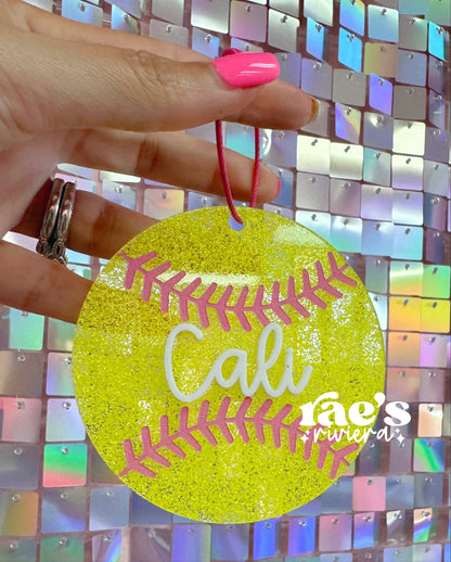 Baseball/Softball Bag Tag