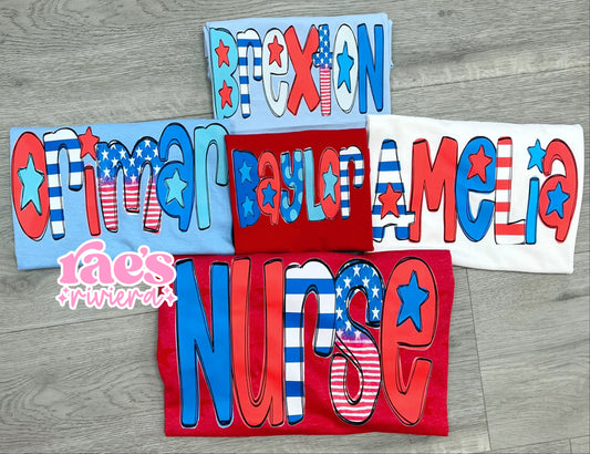 Patriotic Alpha Tee