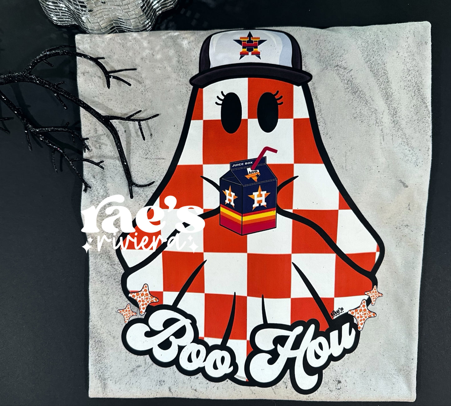 Astros Boo HOU Adult Tee RR *Exclusive*